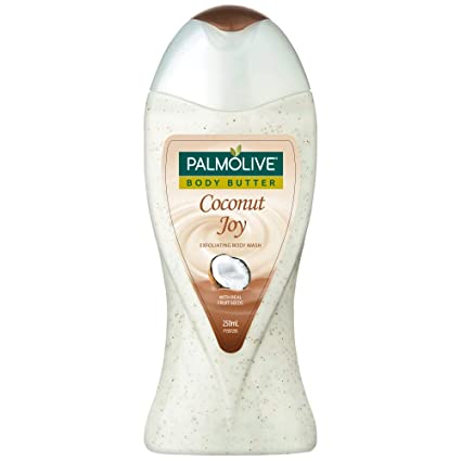 Palmolive Body Butter Coconut Joy Exfoliating Body Wash 250ml